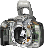 Canon EOS 350D vorne mini