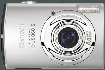 Canon Ixus 860 IS gro�
