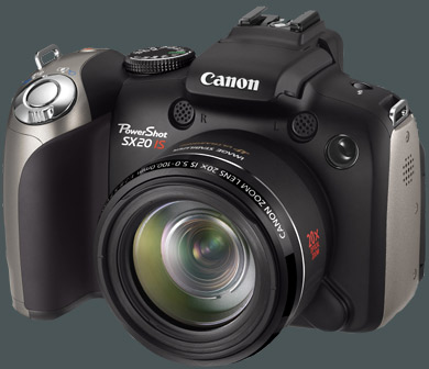 Canon PowerShot SX20 IS gro�