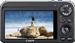 Canon PowerShot SX210 IS hinten mini