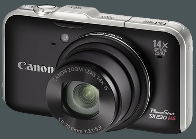 Canon PowerShot SX230 HS GPS gro