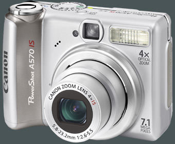 Canon PowerShot A570 IS gro�