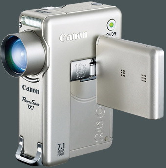Canon PowerShot TX1 gro�