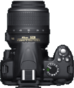 Nikon D3000 oben mini