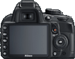 Nikon D3100 hinten mini