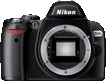 Nikon D40X vorne mini