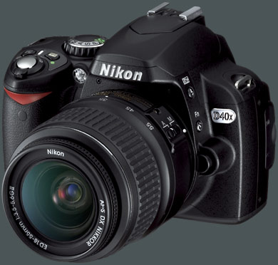 Nikon D40X gro�