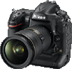 Nikon D4 schr�g mini