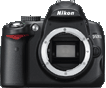 Nikon D5000 vorne mini