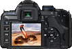 Olympus E-520 hinten mini