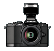 Olympus OM-D E-M5 vorne mini